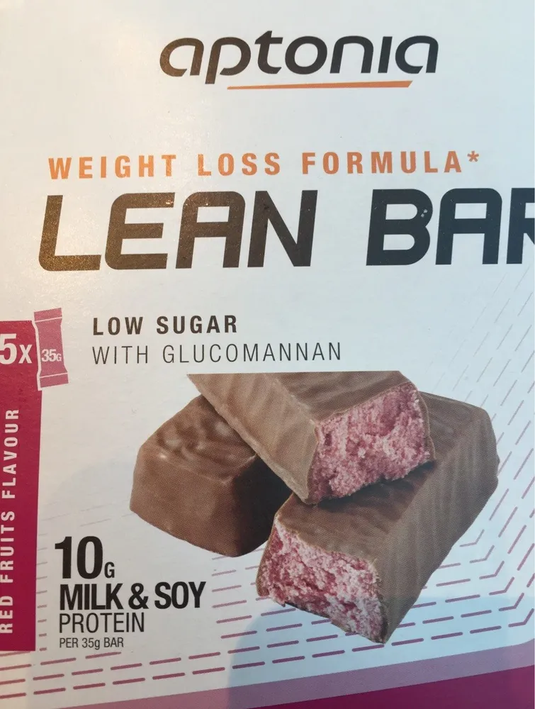 Lean Bar, Red Fruits Flavour
