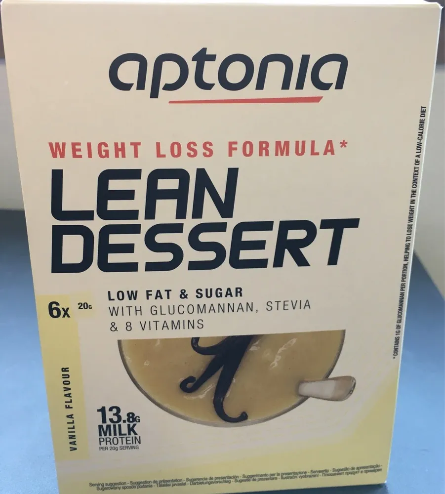 Lean dessert vanille