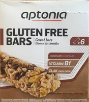 Gluten free bars chocolat