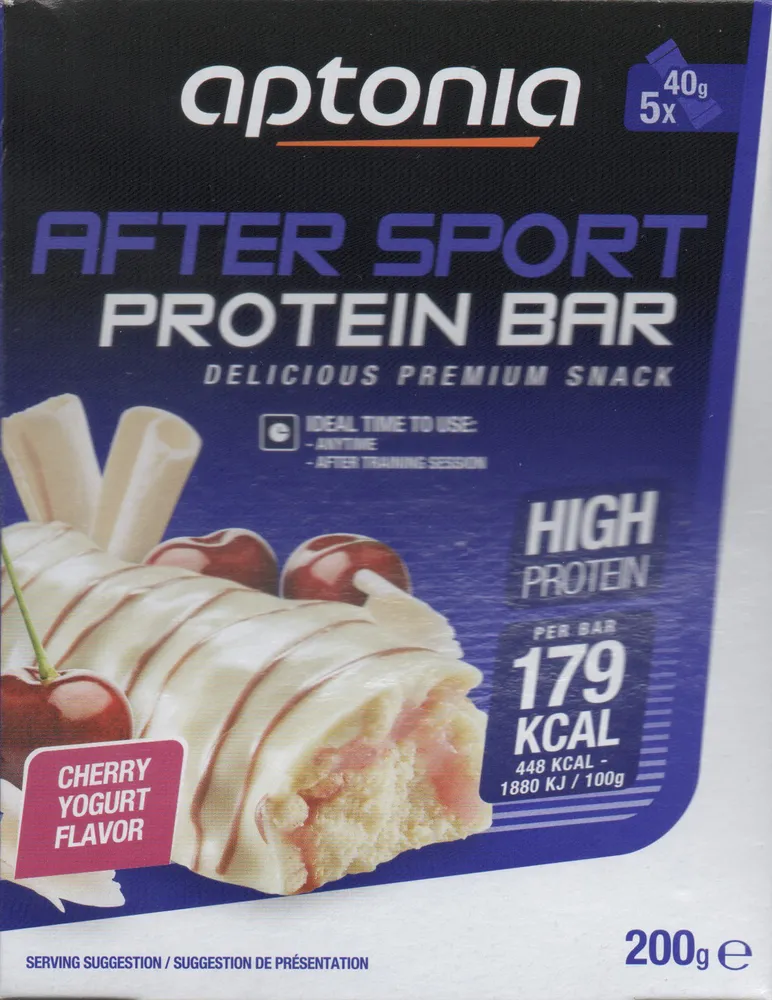 after sport  Protein Bar