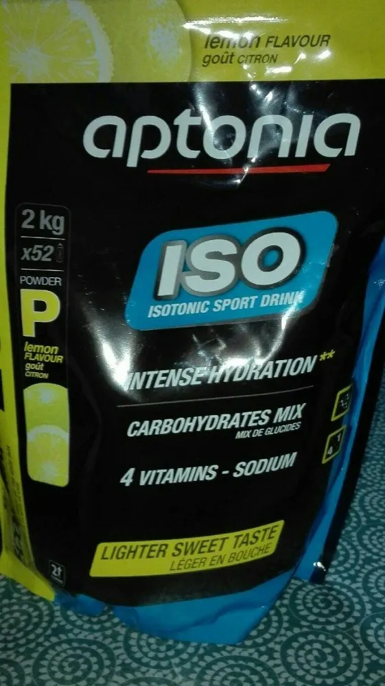 Poeder Voor Isotone Dorstlesser Iso Citroen 2 KG