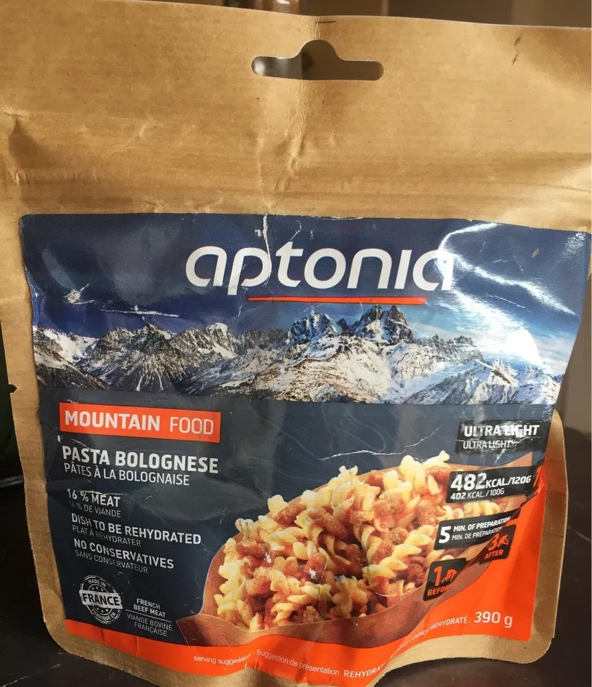 Mountain Food, Pasta Bolognese