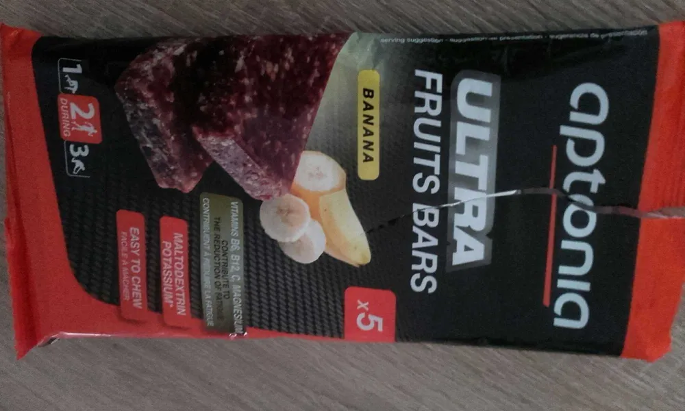 Ultra fruits bars banane