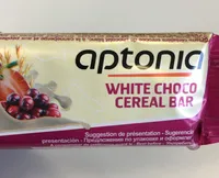 Barre cereales chcolat blanc canneberge