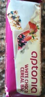 White choco cereal bar