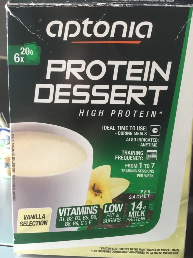 Protein Dessert, Vanille