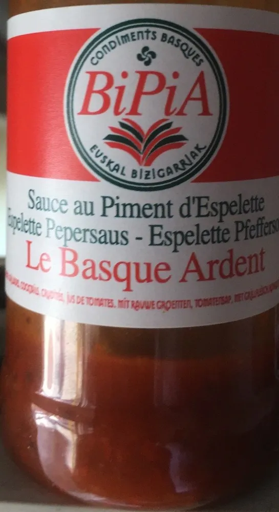 Sauce au piment d'espelette - Le Basque Ardent