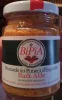 Bazk'alde Moutarde Au Piment
