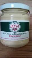 Sauce Bayonnaise au piment d'Espelette BIPIA