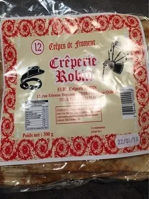 12 Crêpes de froment CREPERIE ROBIN