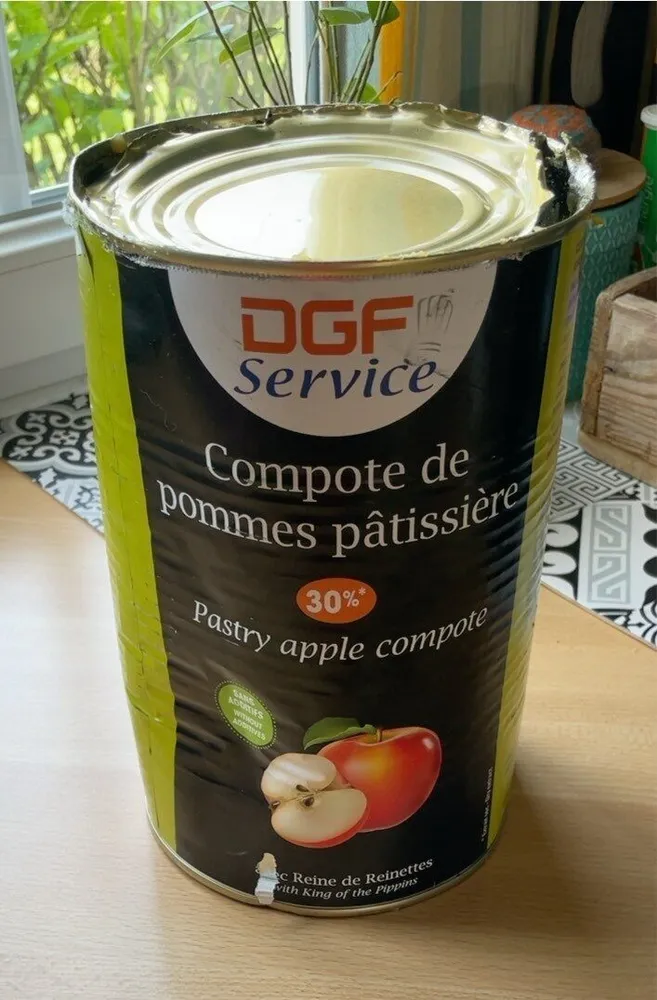 Compote de pomme pâtissière