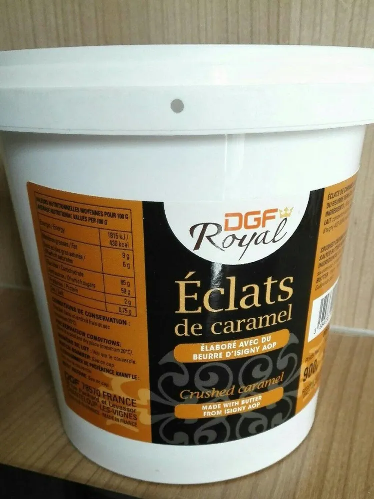 Eclats de caramel