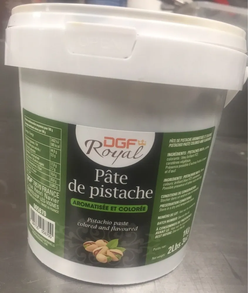 Pâte de pistache