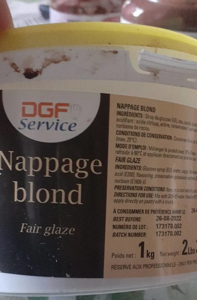 Nappage blond