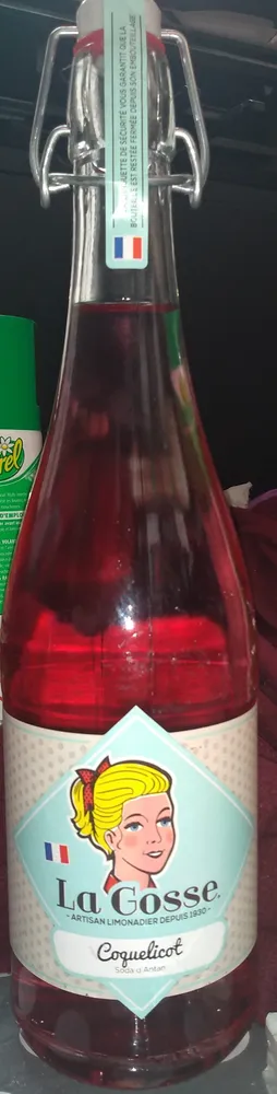 Limonade artisanale au coquelicot LA GOSSE