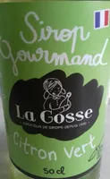 Sirop Gourmand Citron vert