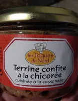 Terrine confite a la chicorée