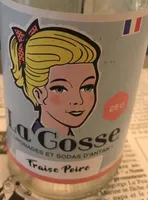 Soda fraise poire