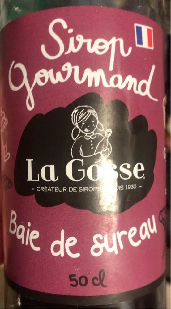 Sirop baie de sureau