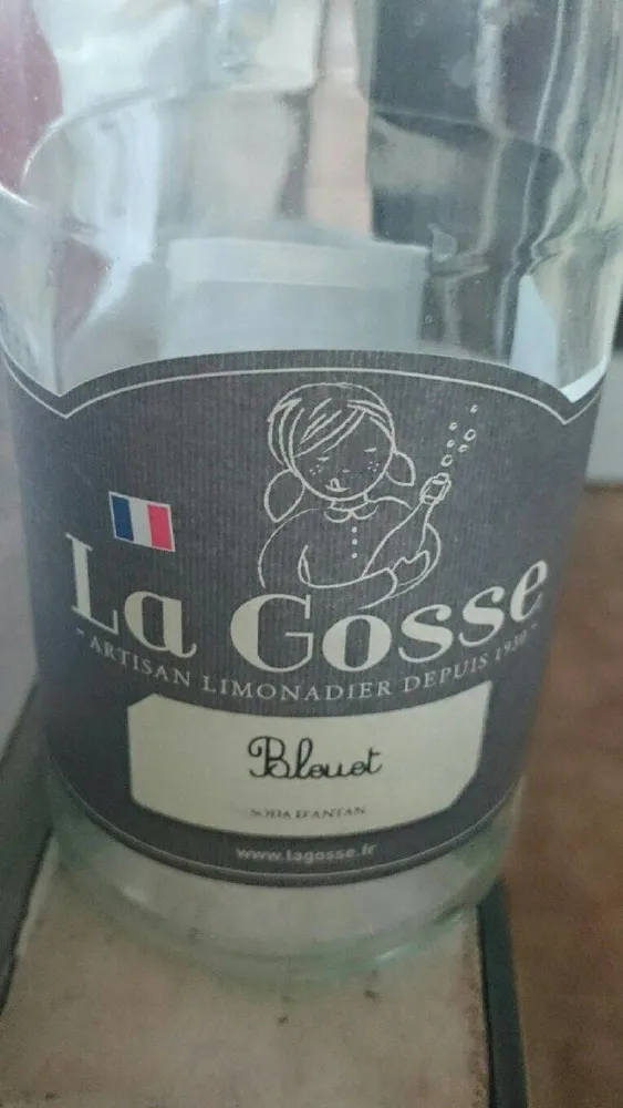 Limonade La Gosse parfum bleuet