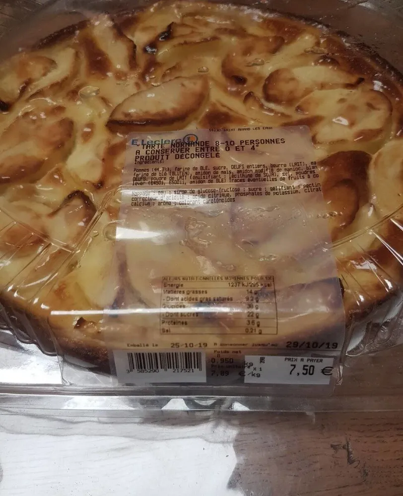 Tarte normande