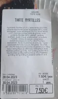 Tarte myrtilles