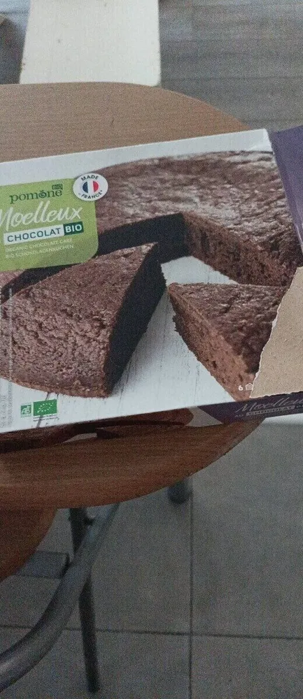Moelleux  au chocolat pomone Bio