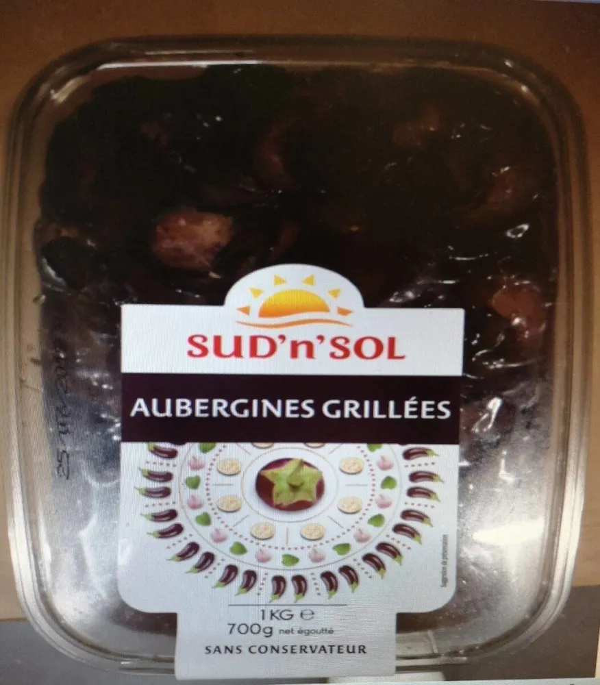 Aubergines grillées
