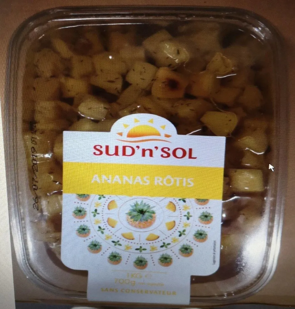 Ananas rôtis