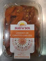 Lanières de carottes grillées
