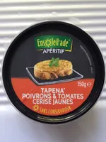 Tapenade poivrons et tomates cerises jaunes