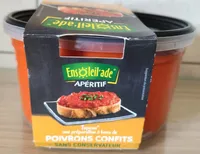 Tapenade préparation à base de poivrons confits