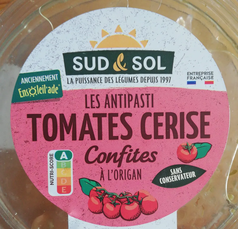 Tomates Cerise confites à l'Origan