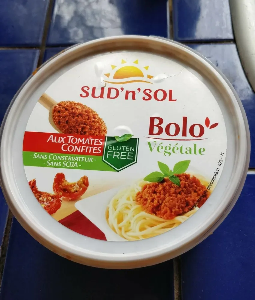 Bolo végétale aux tomates confites