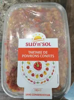 Tartare de poivrons confits