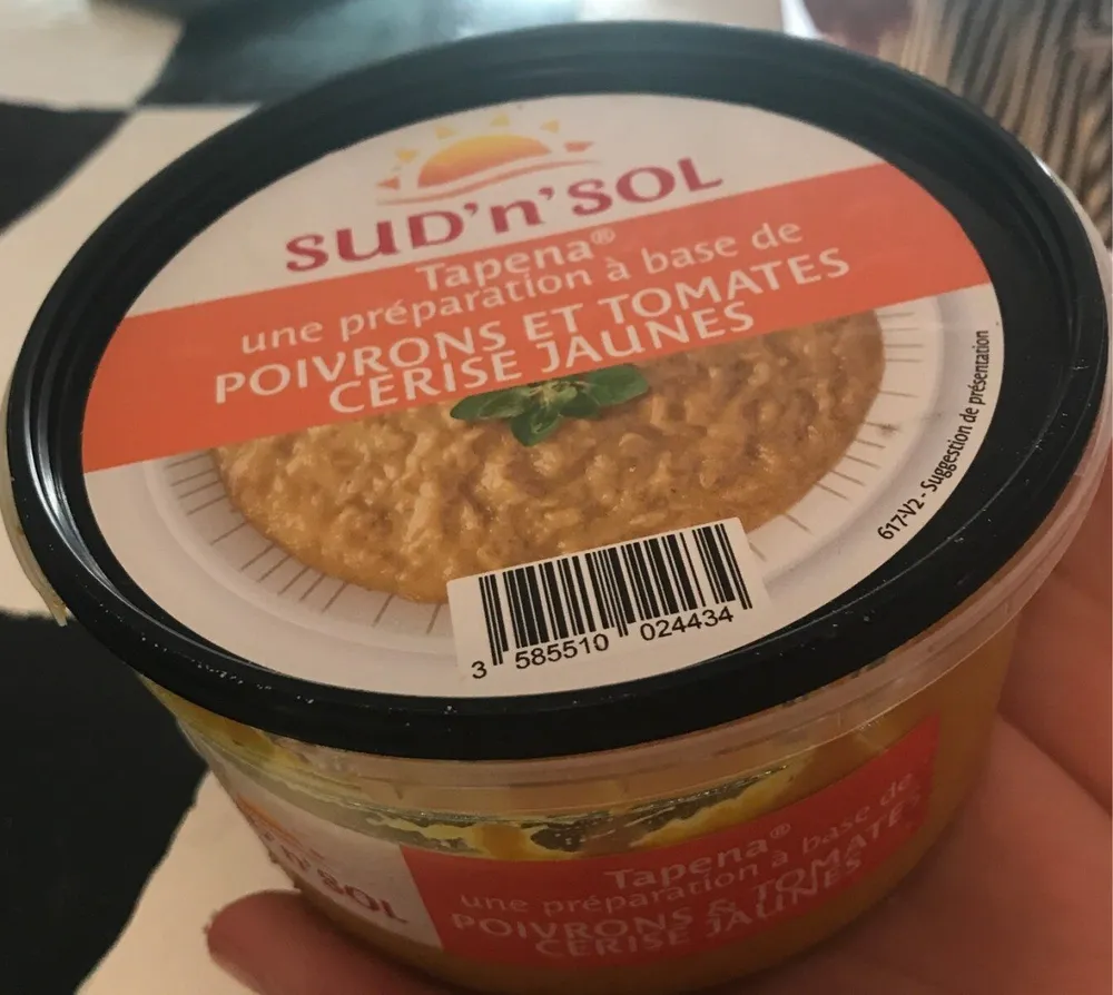 Tapenade de poivrons & tomates cerise jaune