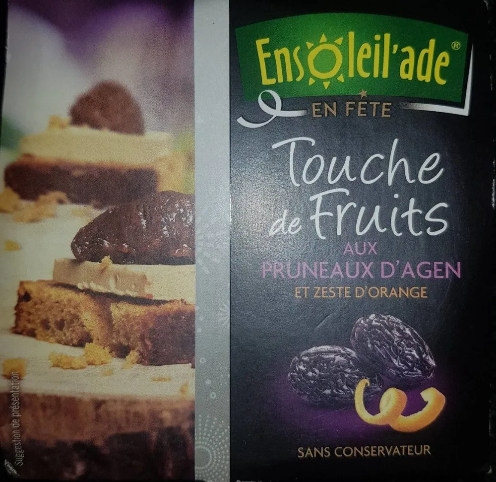 Touche de fruits aux pruneaux d'Agen et zeste d'orange