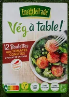 12 boulettes aux tomates confites & piment de cayenne