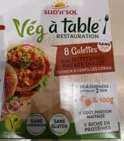 Galettes butternut et patate douce