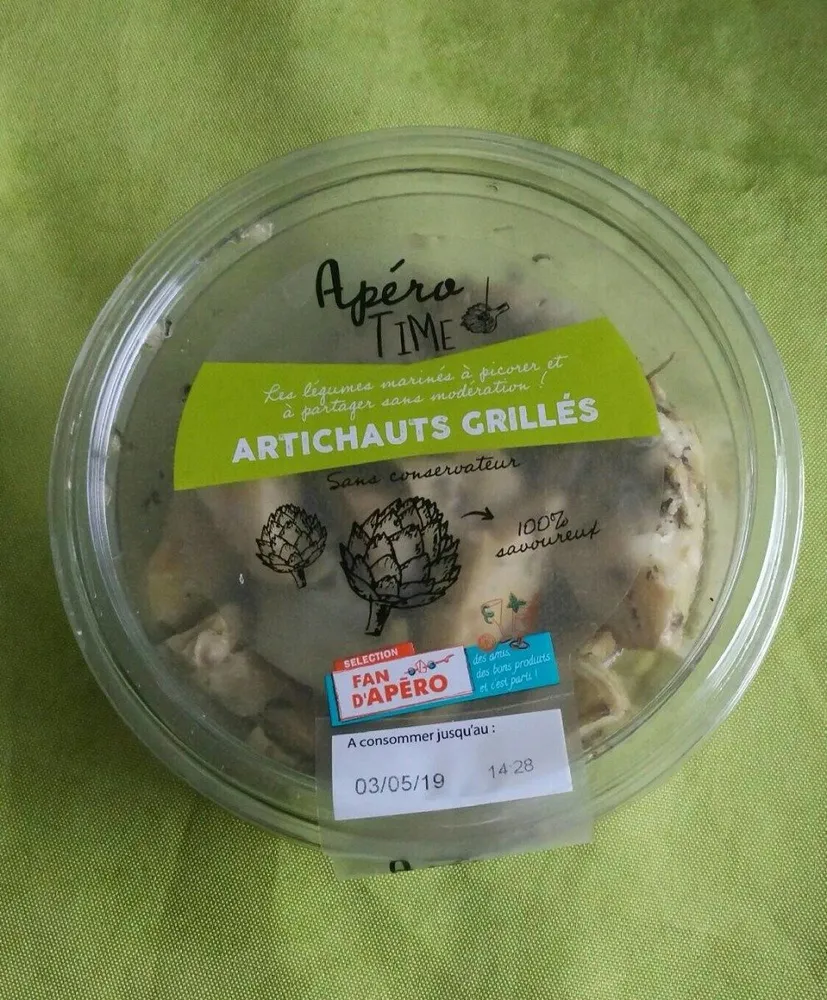 Artichauts grillés