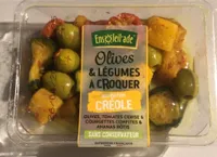 Olives et legumes a croquer