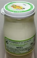 Yaourt fabriqué en Touraine - Miel