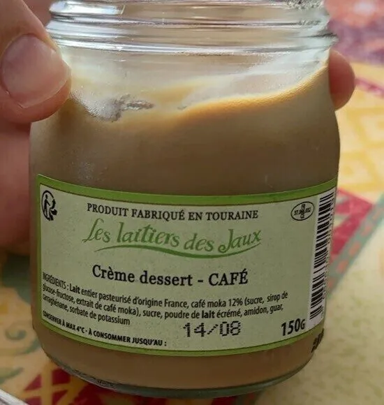 Crème dessert café