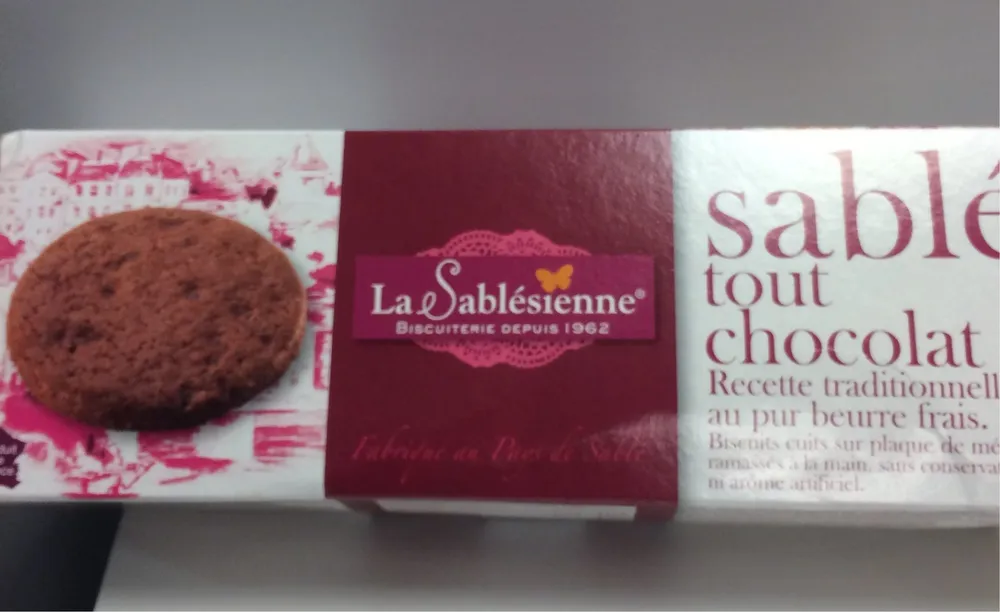 Sablé tout chocolat