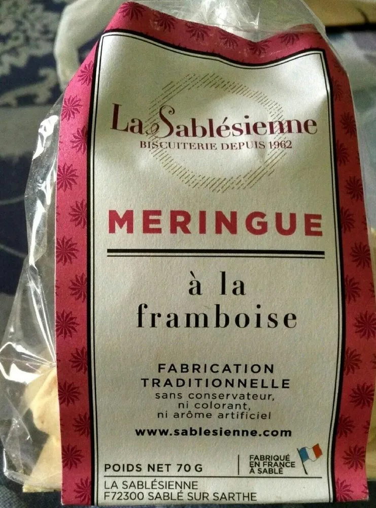 Meringue a la framboise