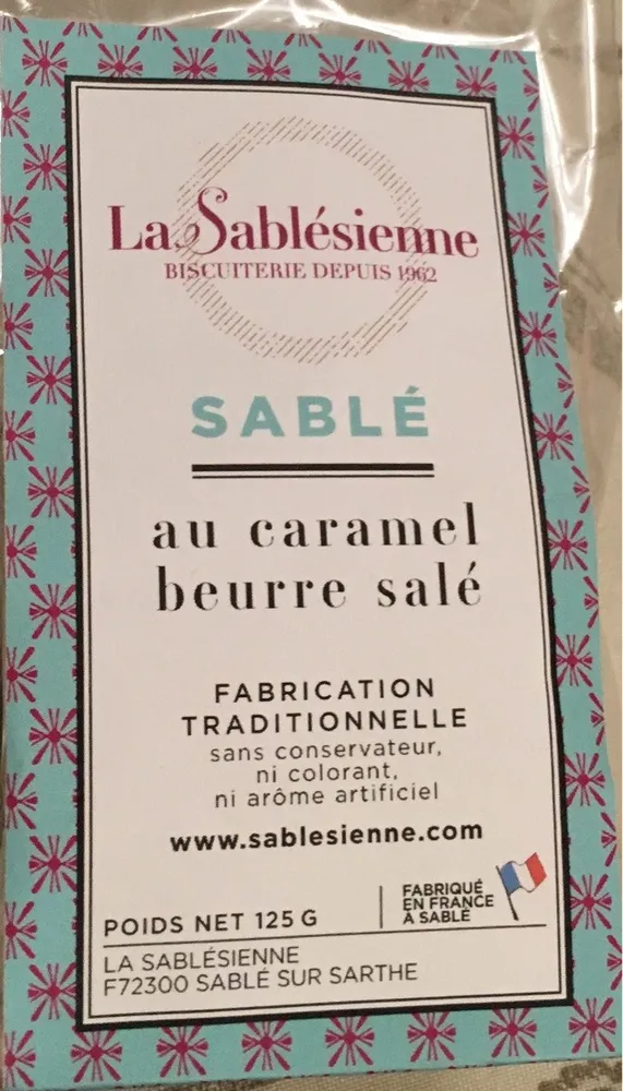 Sablé au caramel beurre salé