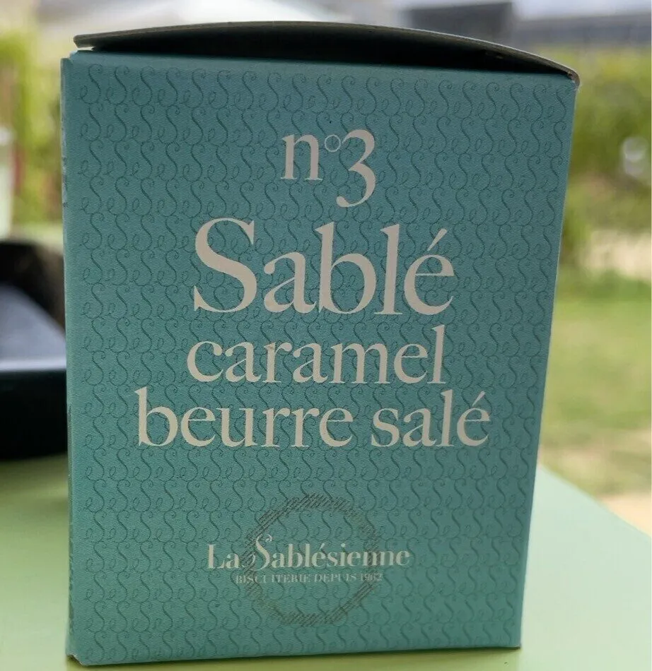 Numéro 3, sablé caramel beurre salé