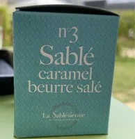 Numéro 3, sablé caramel beurre salé