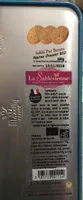 Sablés pur beurre - pépites chocolat bio