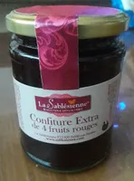 Confiture Extra de 4 fruits rouges